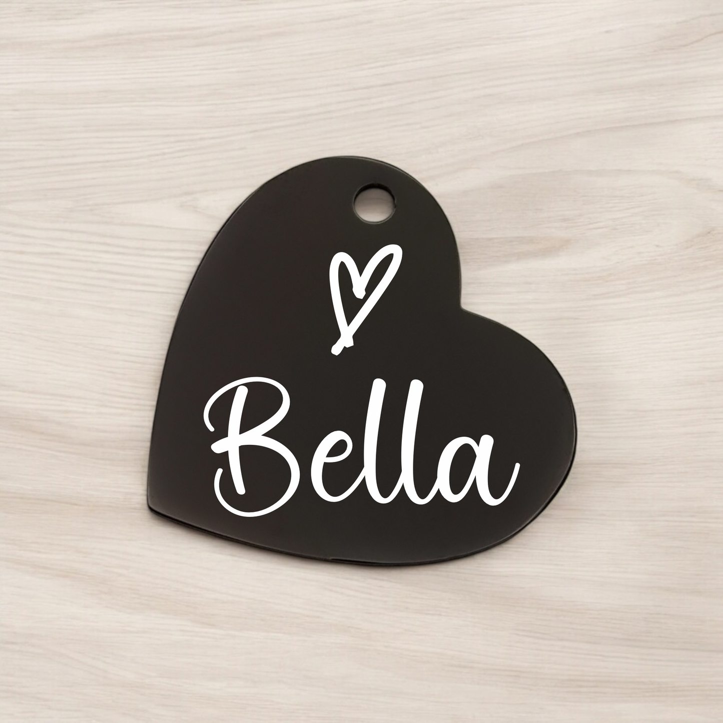 Heart Shaped Dog Tag