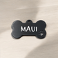 Bone Dog Tag with Pawprint