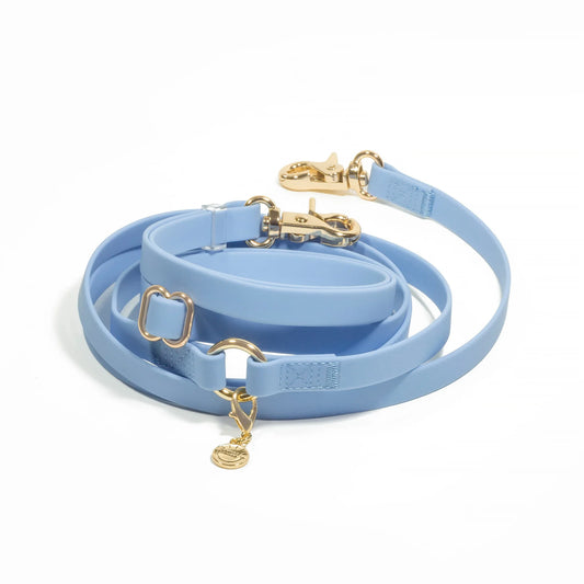 Malibu Blue 4-in-1 Convertible Hands Free Cloud Dog Leash by Sunny Tails