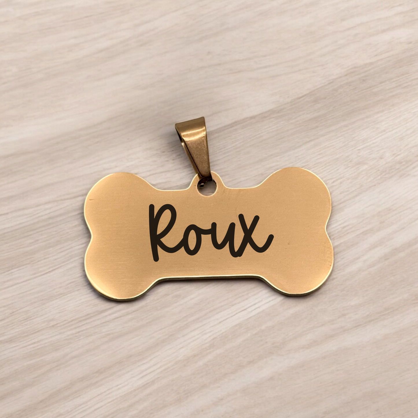 Bone Shaped Dog Tag