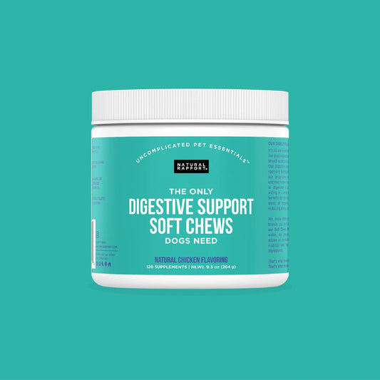 The Only Digestive Support Soft Chews Dogs Need by Natural Rapport