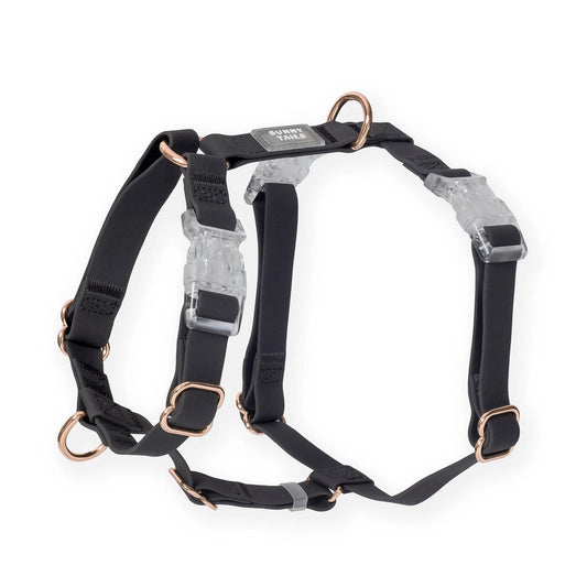 Ember Black Cloud Lite Dog Harness by Sunny Tails