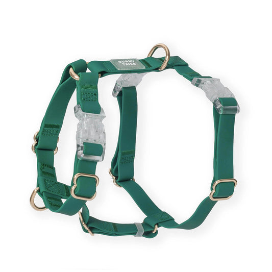 Meadow Green Cloud Lite Dog Harness by Sunny Tails